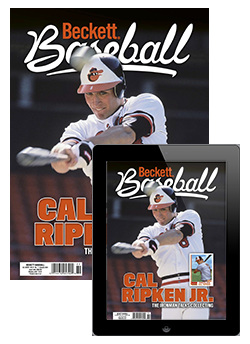 Get a 1-year print and digital subscription to Beckett Baseball for just $49.99